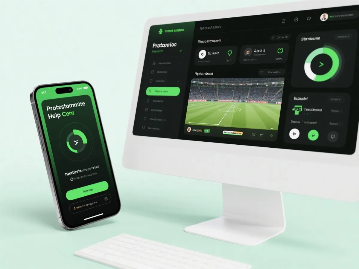 直播平台客戶服務與使用支援示意圖