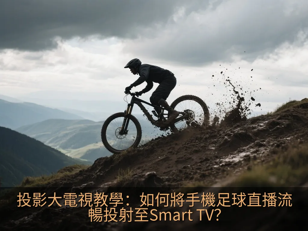HDMI線連接手機與大電視示意圖